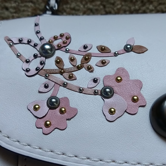 Coach Floral Embroidered Parker 18 Crossbody - Picture 7 of 12